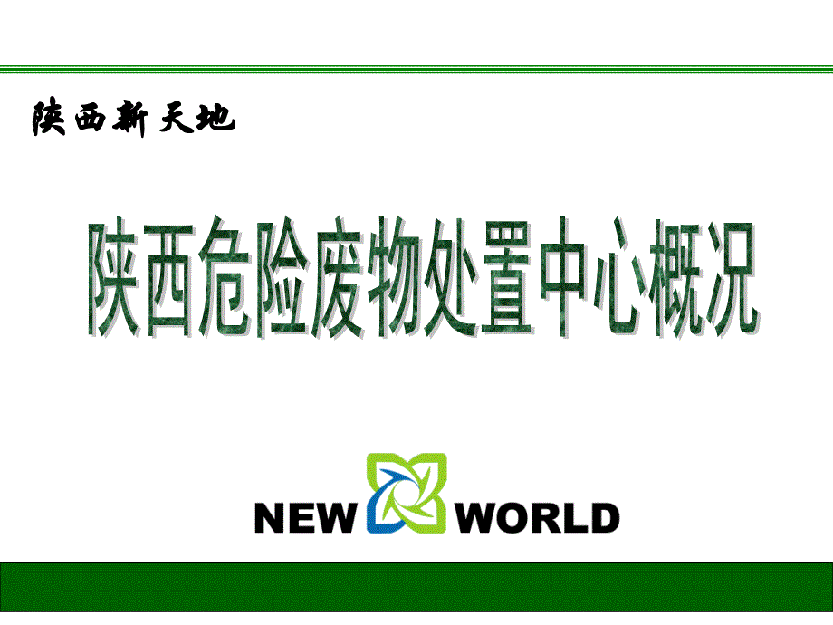 固废处置工艺简介及流程_第1页