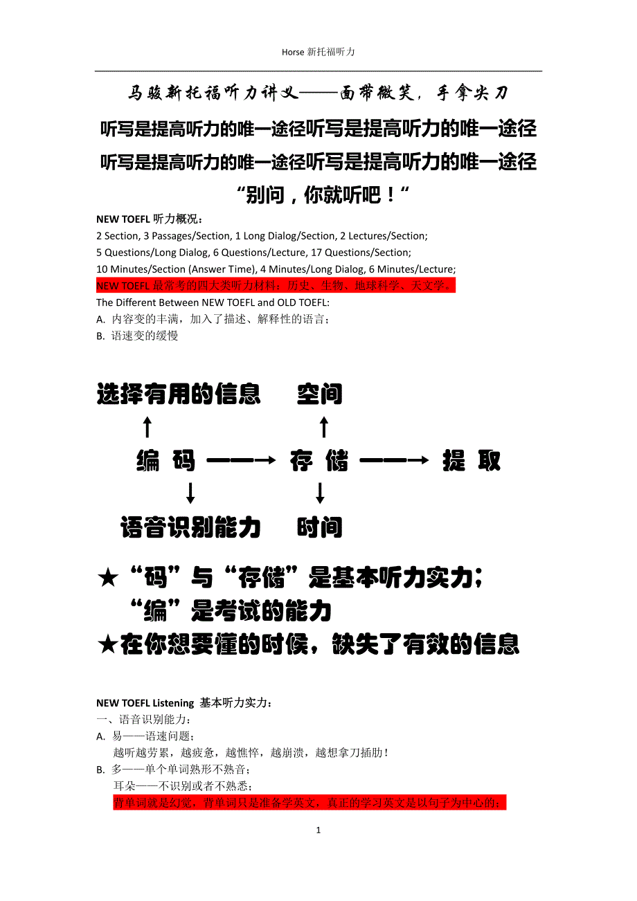 马骏新托福听力讲义_第1页