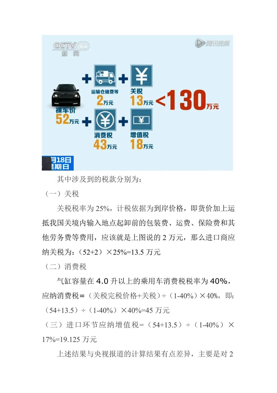 进口高价汽车有暴利吗？_第2页