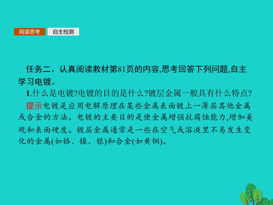 2017_2018年高中化学第四章电化学基础4.3.2电解原理的应用课件_第4页