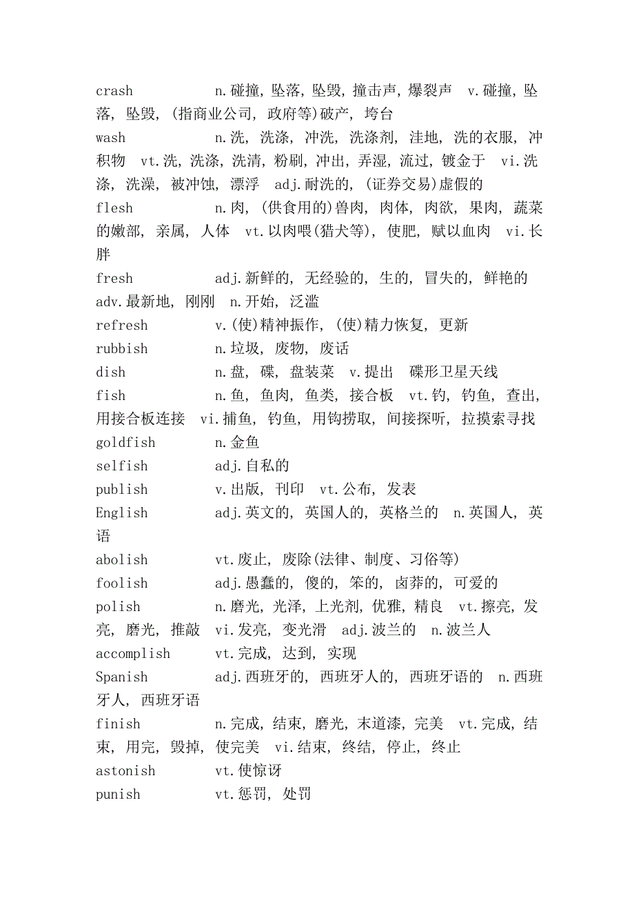 高中英语词汇-逆序记忆h_第4页