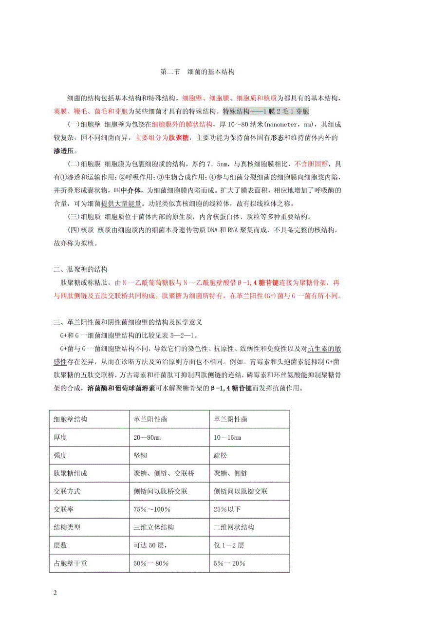 医学微生物学复习笔记_第2页