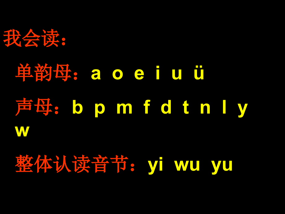 《汉语拼音复习一》教学课件 2_第2页