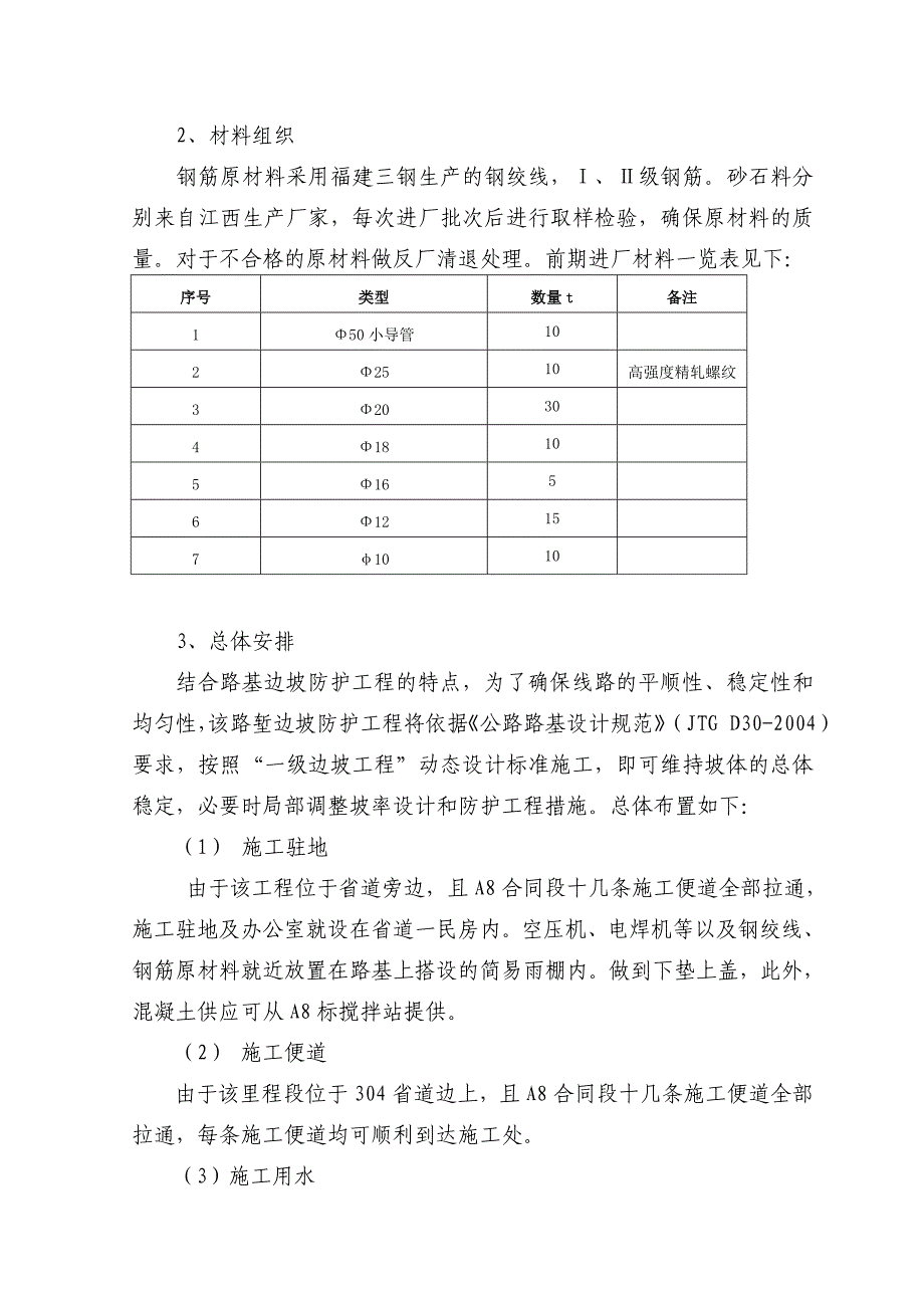 特殊路基边坡开工报告_第2页