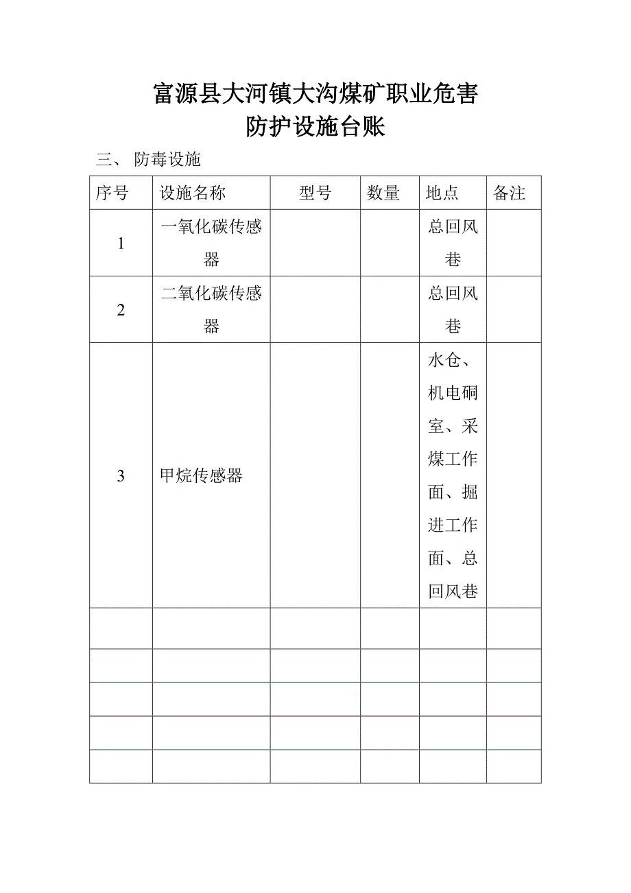 职业危害防护设施管理台账_第3页