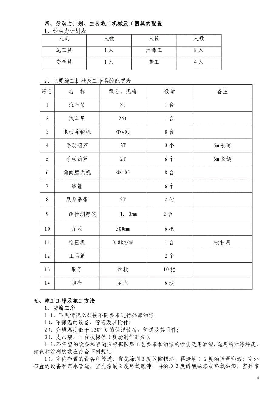 管道及金属结构防腐施工方案_第5页