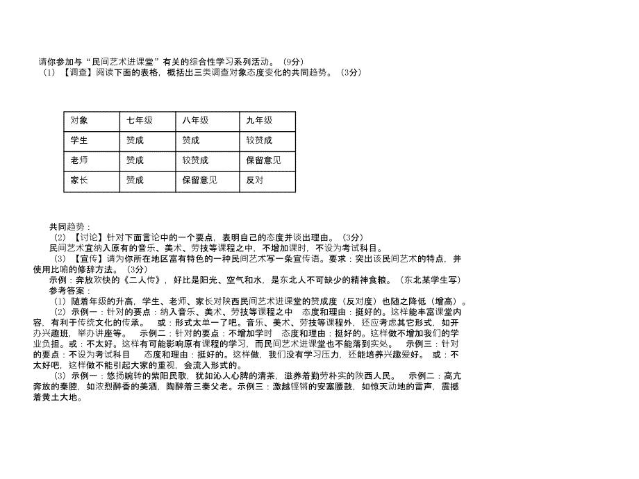 中考基础专项综合训练 (4)_第2页