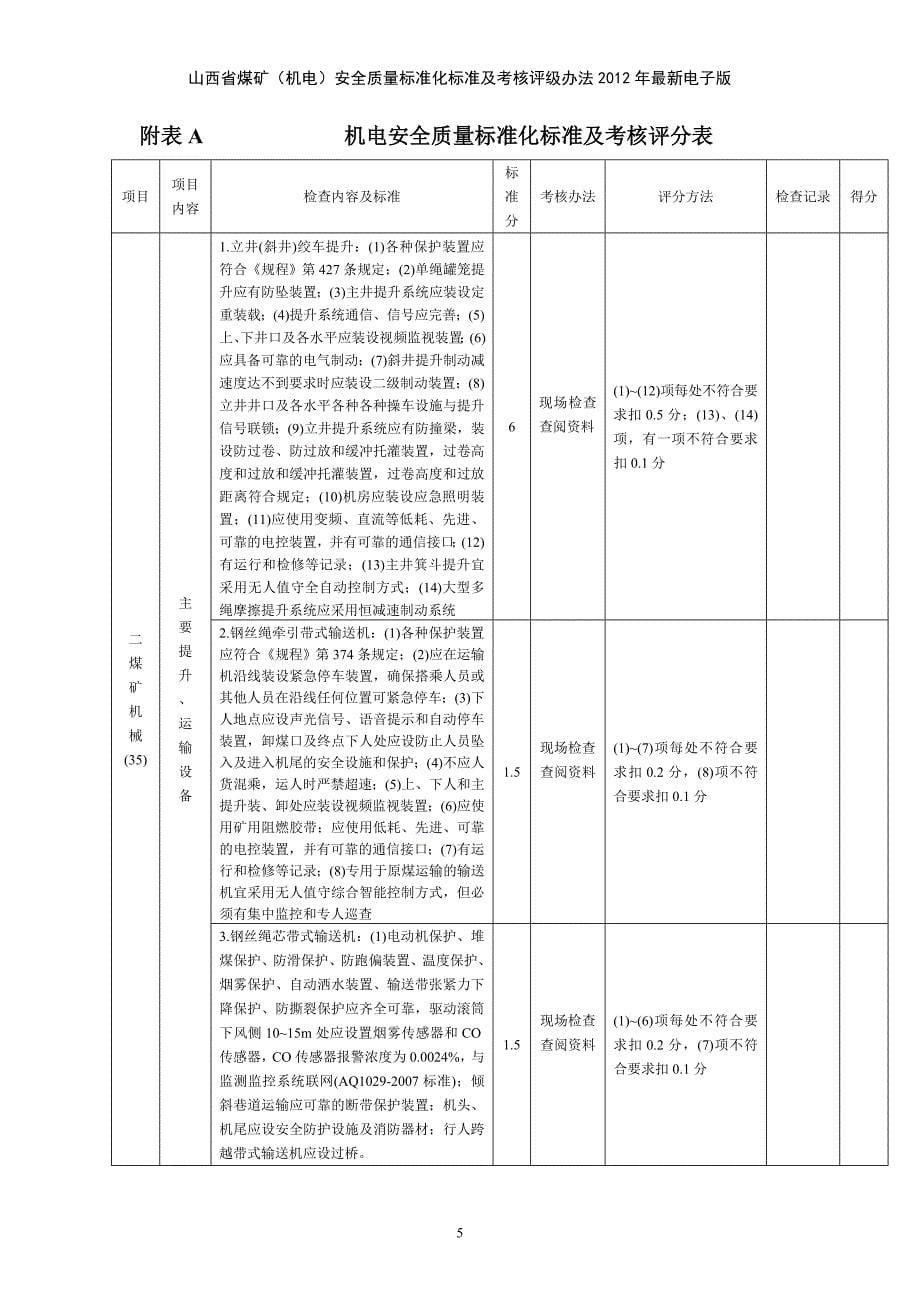 机电质量标准化标准_第5页