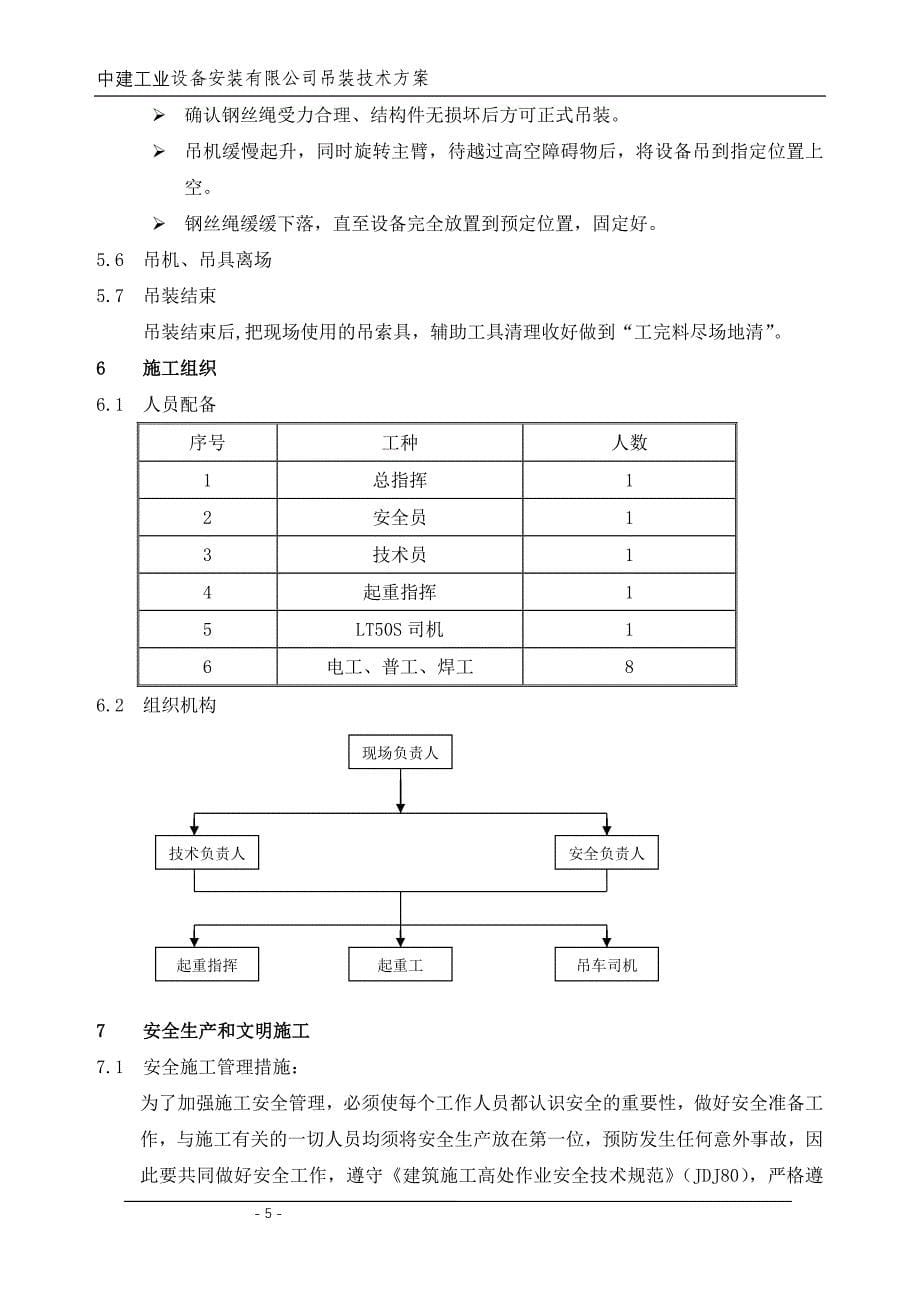 信汇电气盘柜吊装方案(专业)_第5页