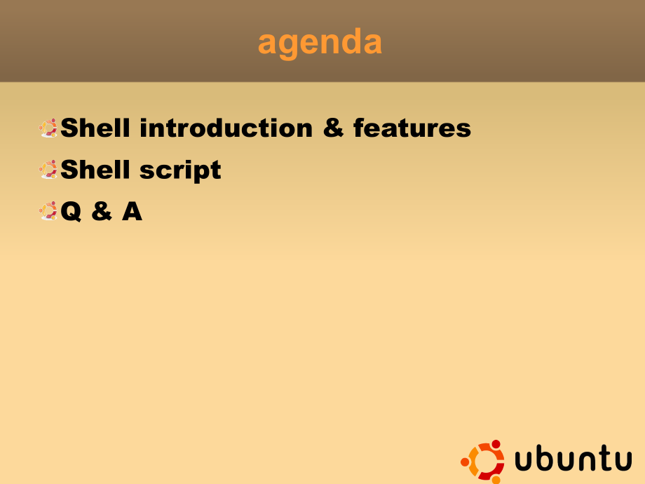 Ubuntu 进阶（一）shell script主讲：廖凡磊_第2页