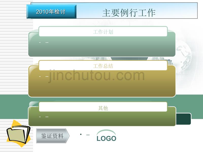 工作总结ppt范文模板_第3页
