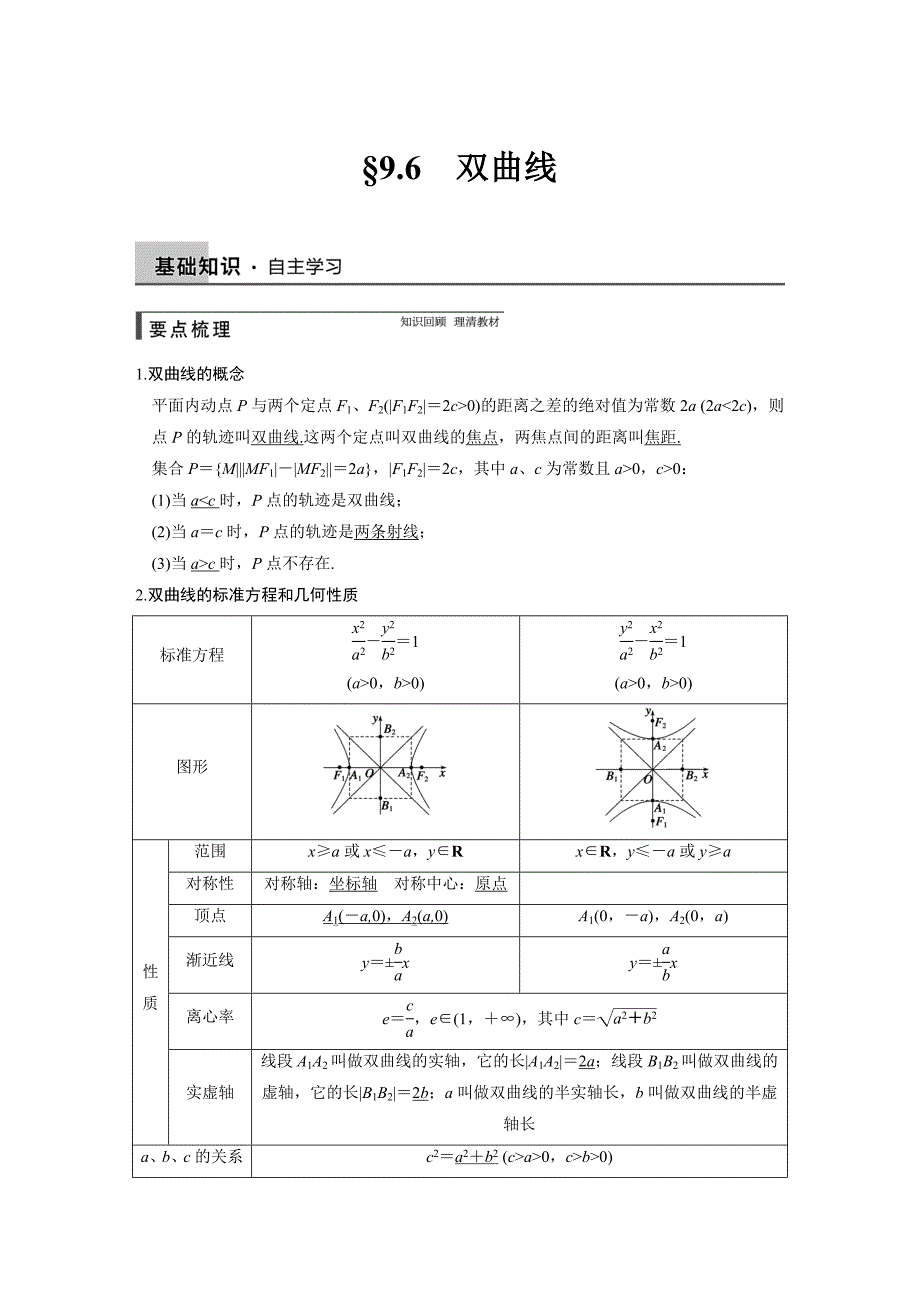 2015解步步高大一轮讲义(理)9.6_第1页