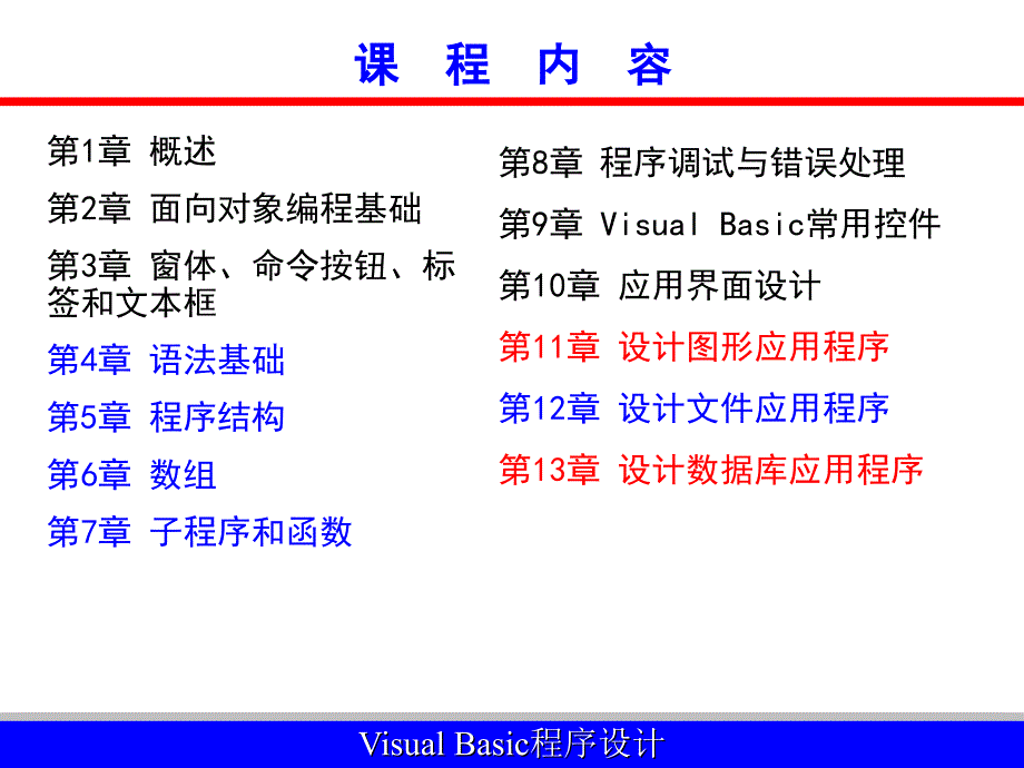 Visual Basic程序设计_第4页