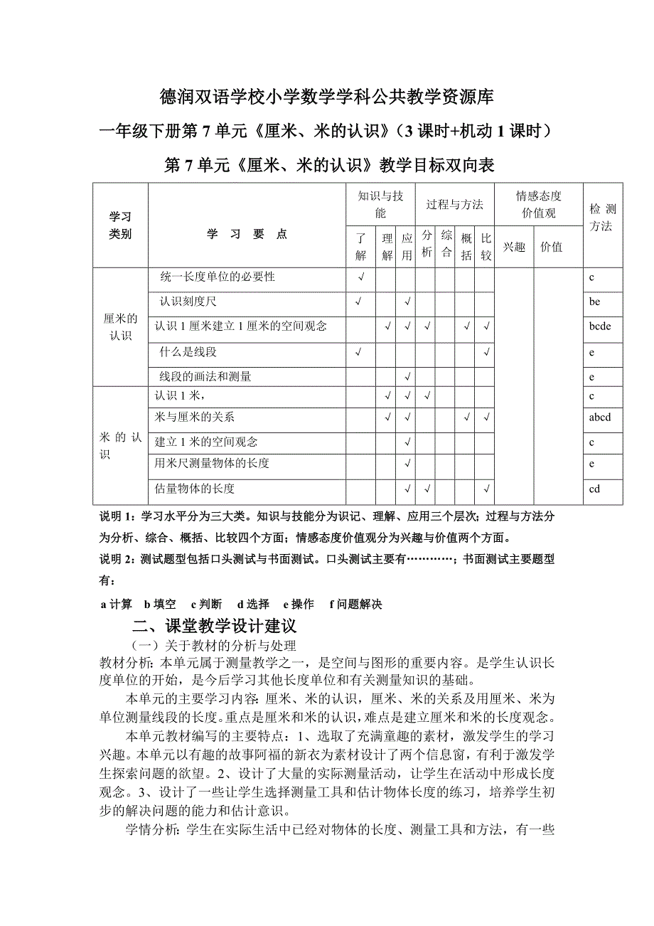 七单元  厘米米的认识_第1页