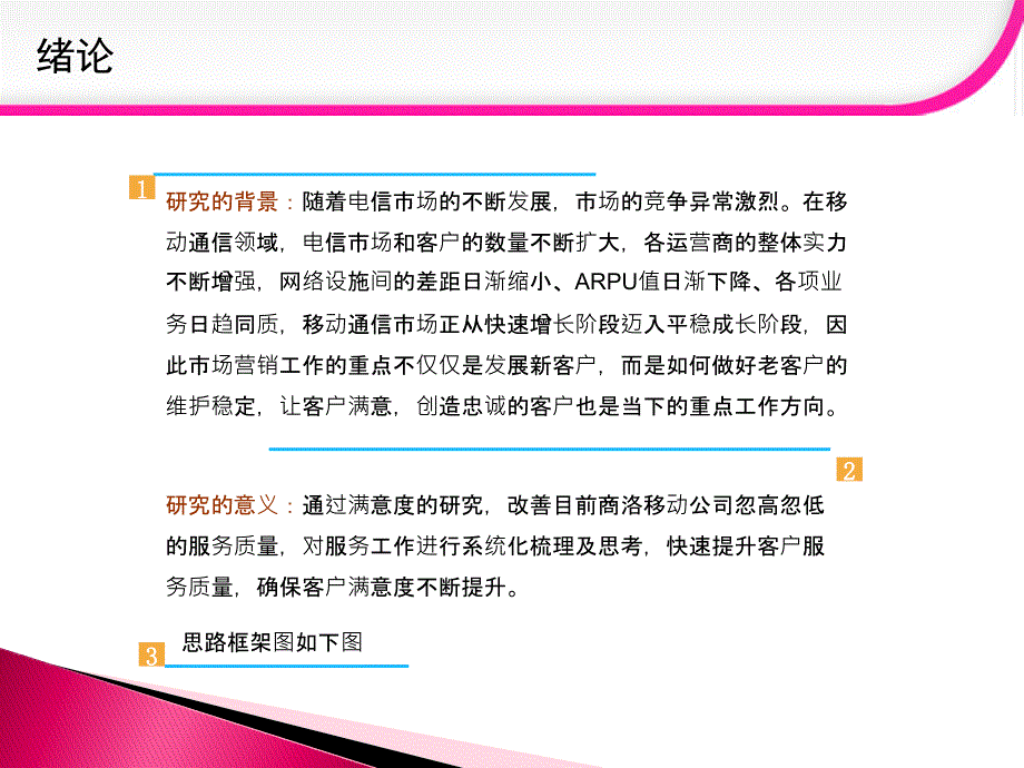 商洛移动公司客户满意度分析及提升策略研究19_第3页