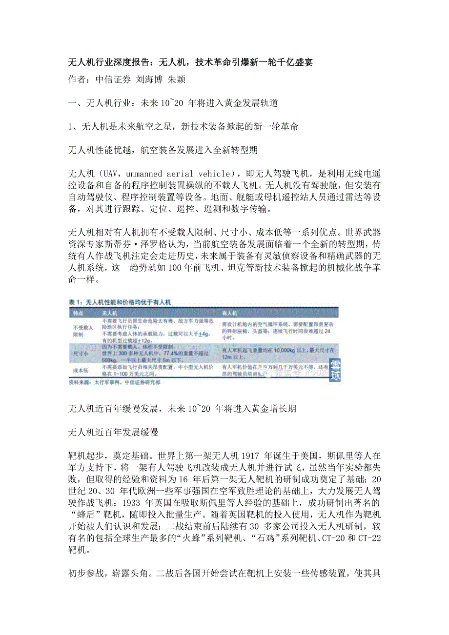 无人机行业深度报告_第1页