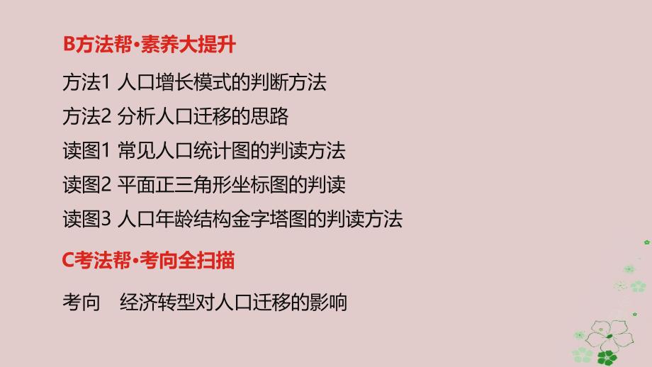 2019版高考地理一轮复习第八单元人口的变化课_第3页