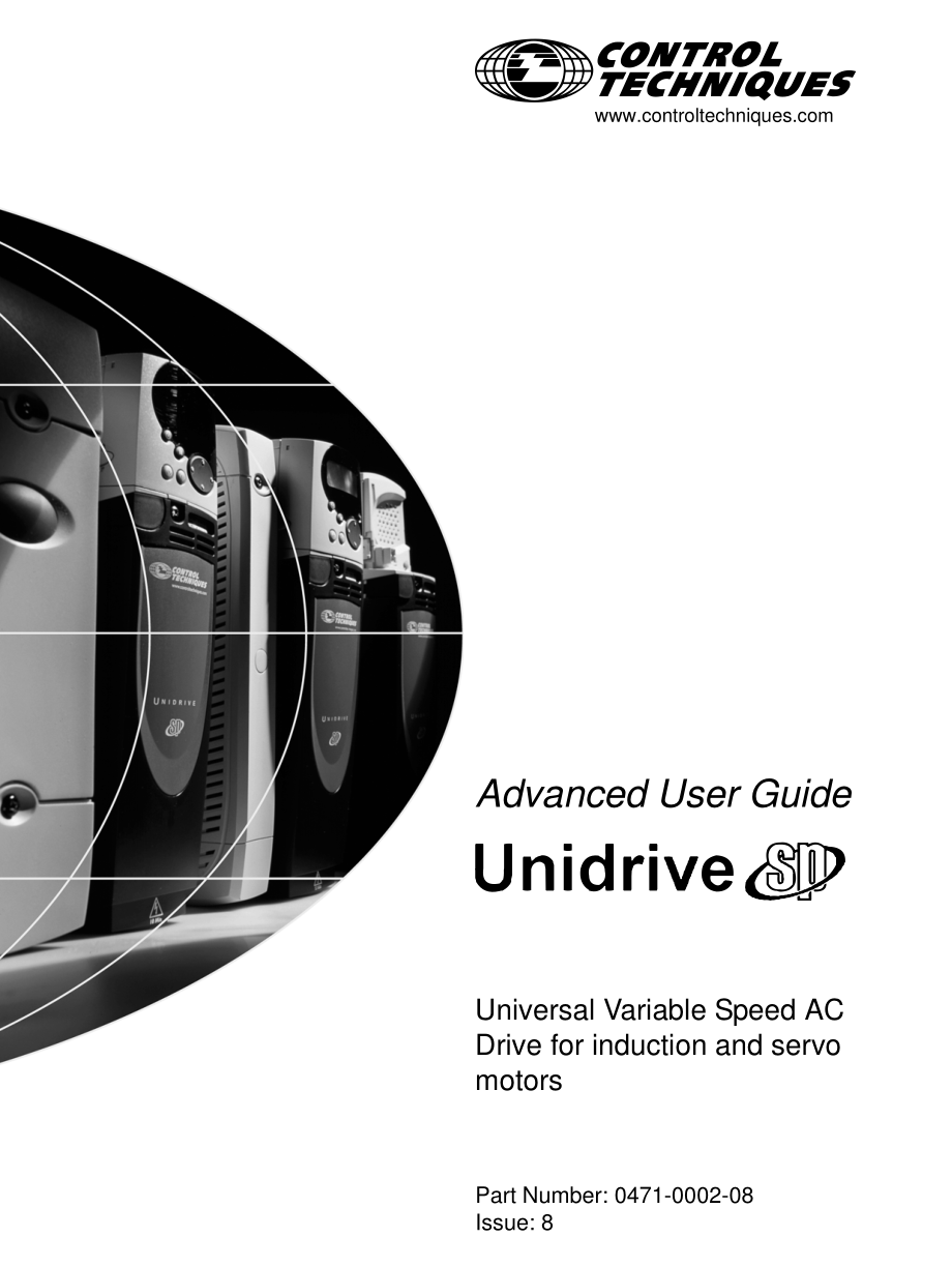 Unidrive SP Advanced User Guide_第1页