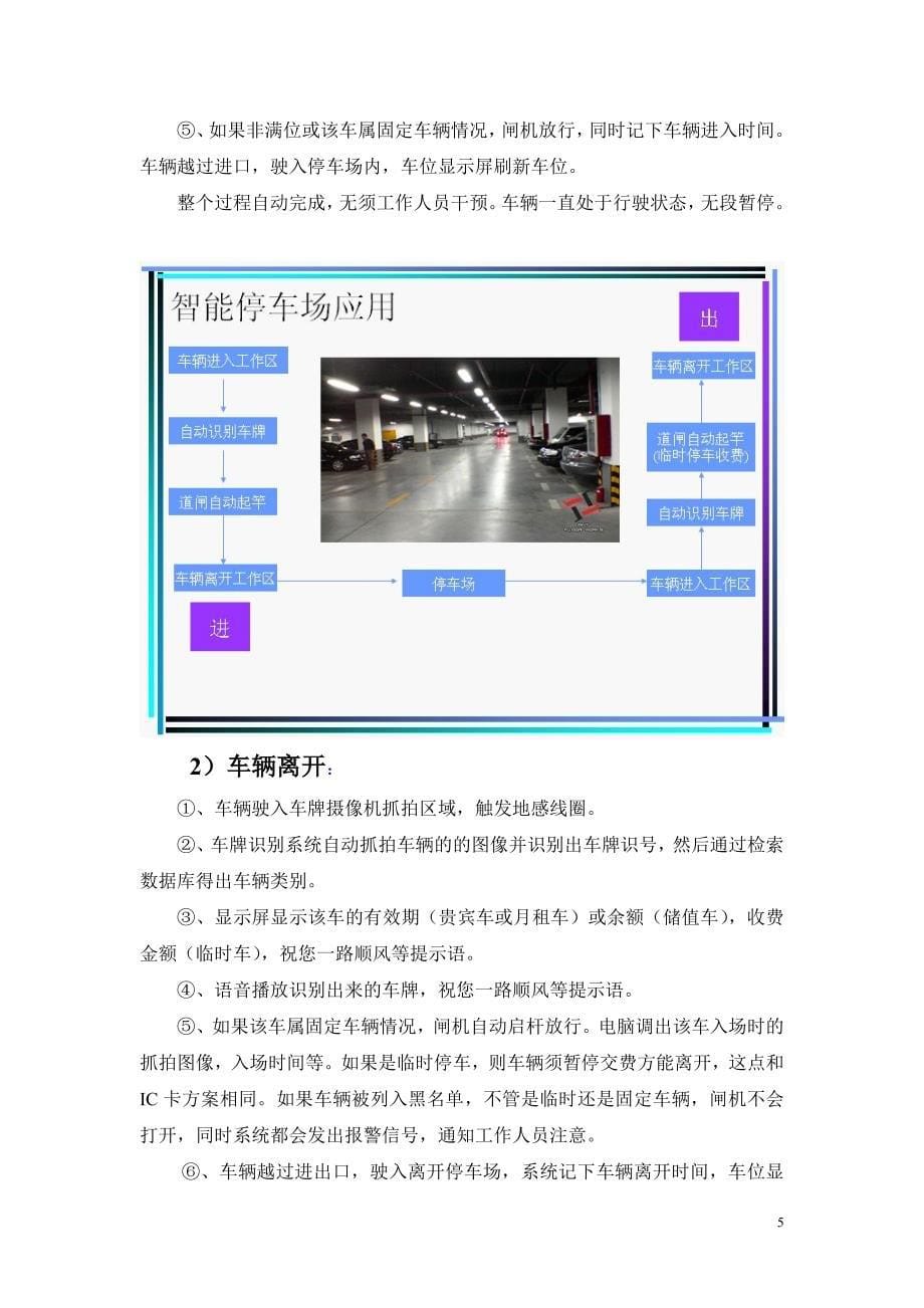 照车牌摄像机停车场方案-安视宝_第5页