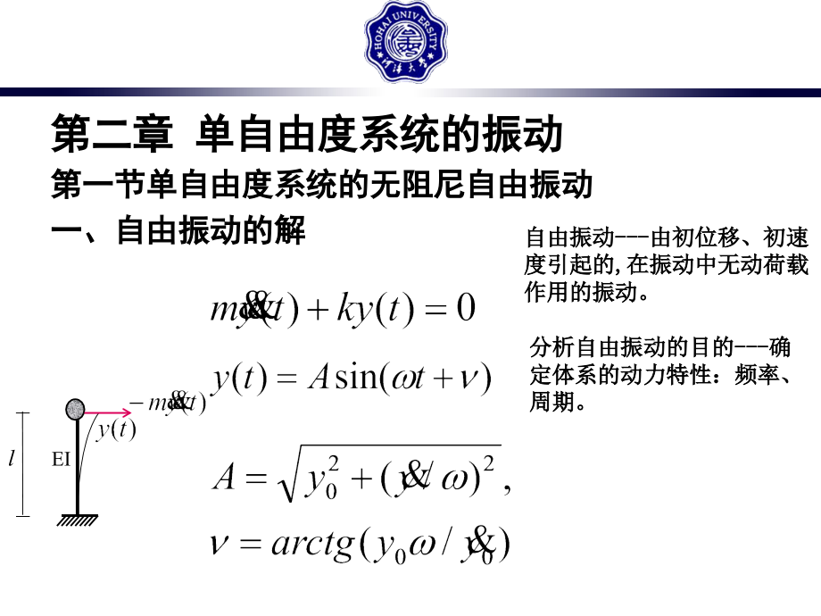 振动力学与结构动力学第二章1_第1页