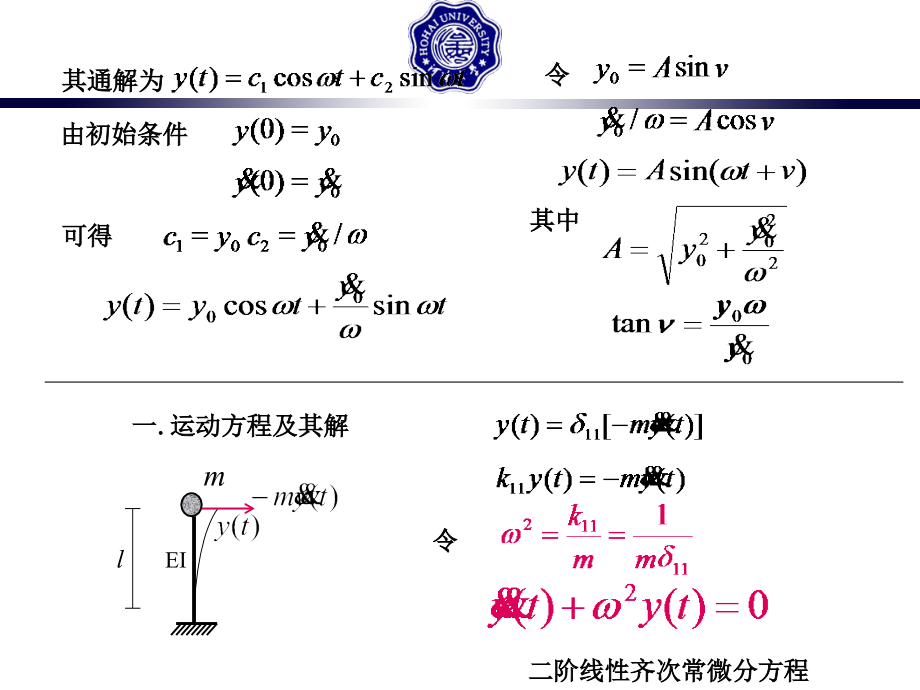 振动力学与结构动力学第二章1_第2页