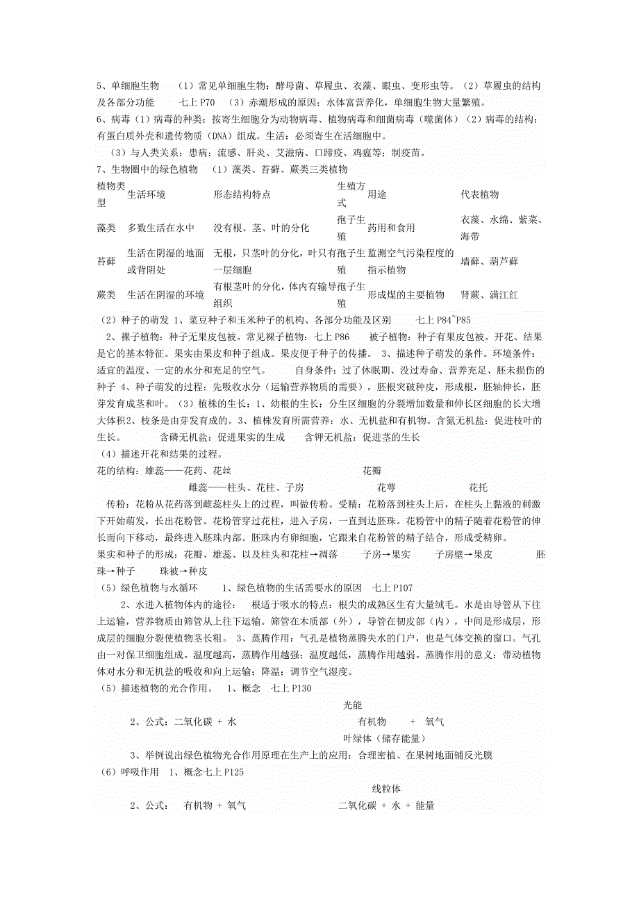 初二生物会考知识点_第2页