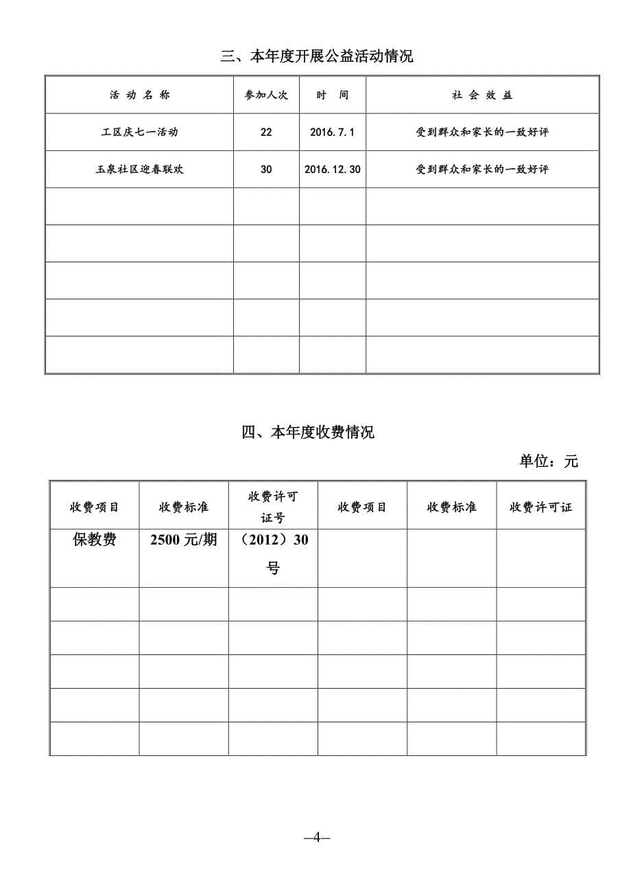 民办非企业单位年检报告书17年_第5页