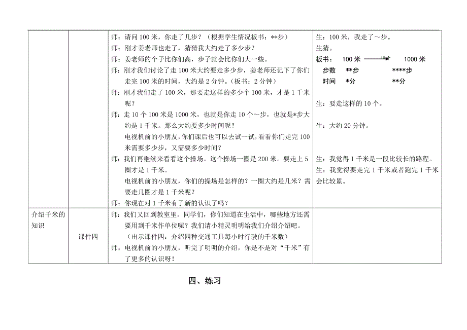 [专题]人教版课标教材支援西部教学光盘小学数学三年级上册脚本_第4页