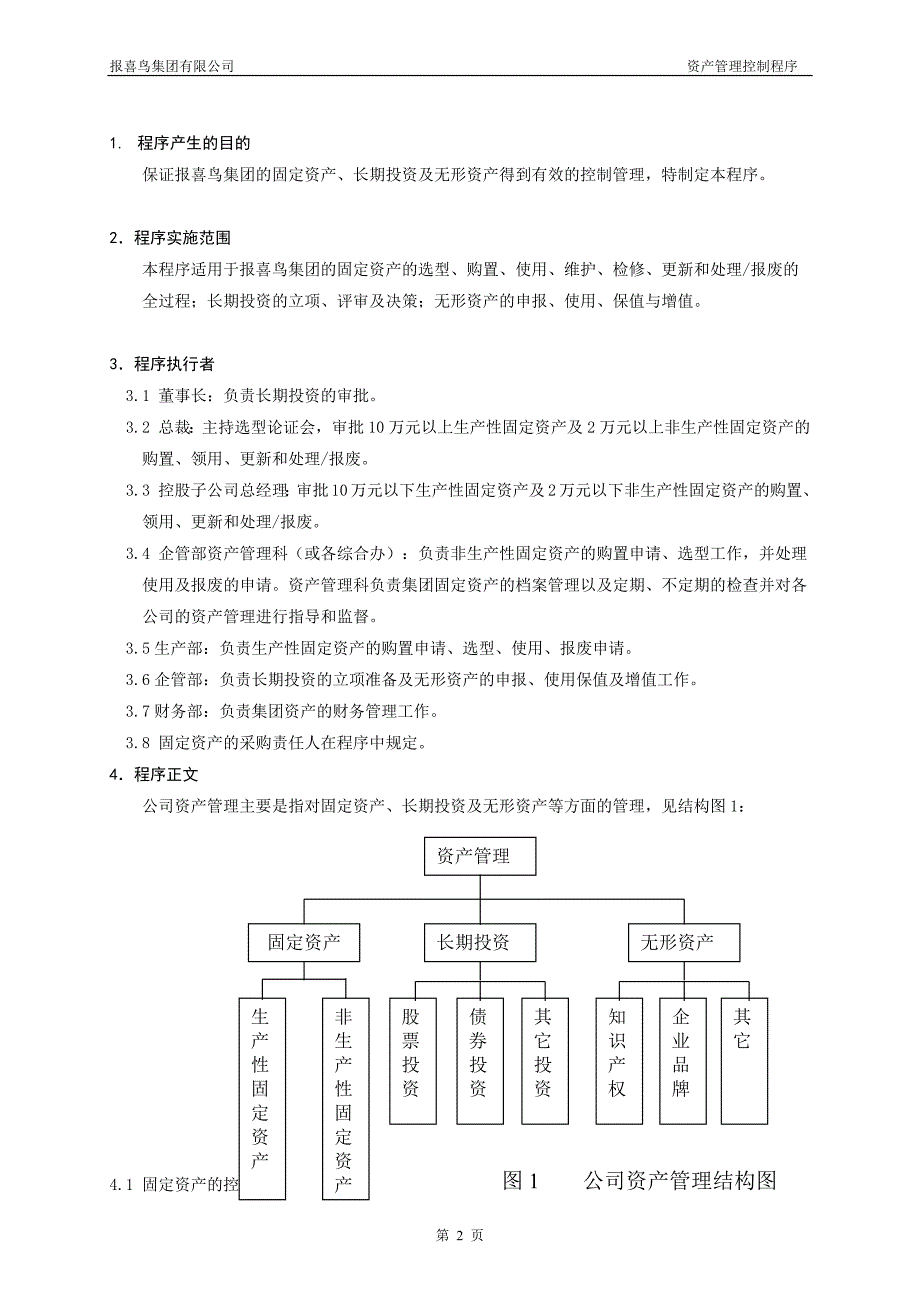 报喜鸟资产管理控制程序_第2页