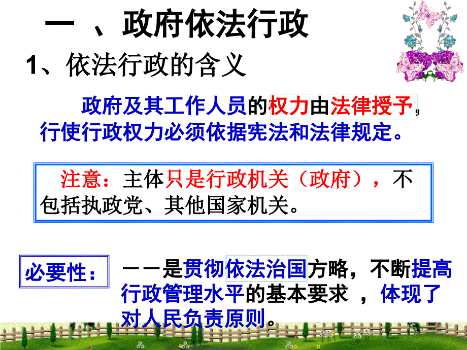 政府的权力：依法行使(上课)_第4页