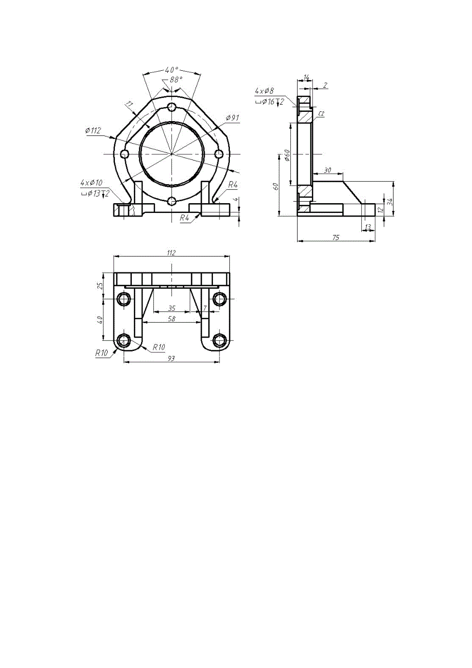 大学工程制图CAD考试_第4页