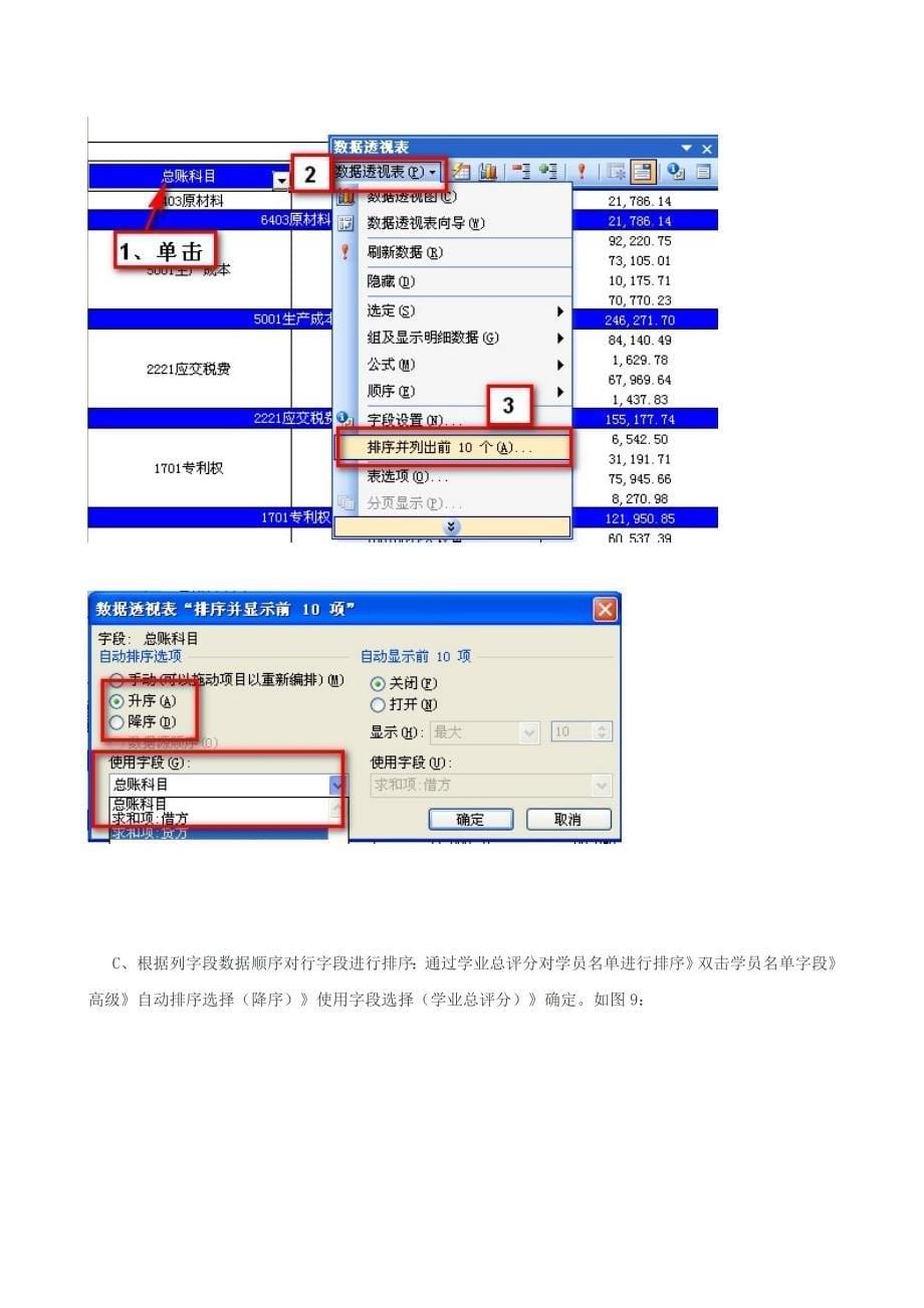 数据透视表教程3—在数据透视表中排序_第5页