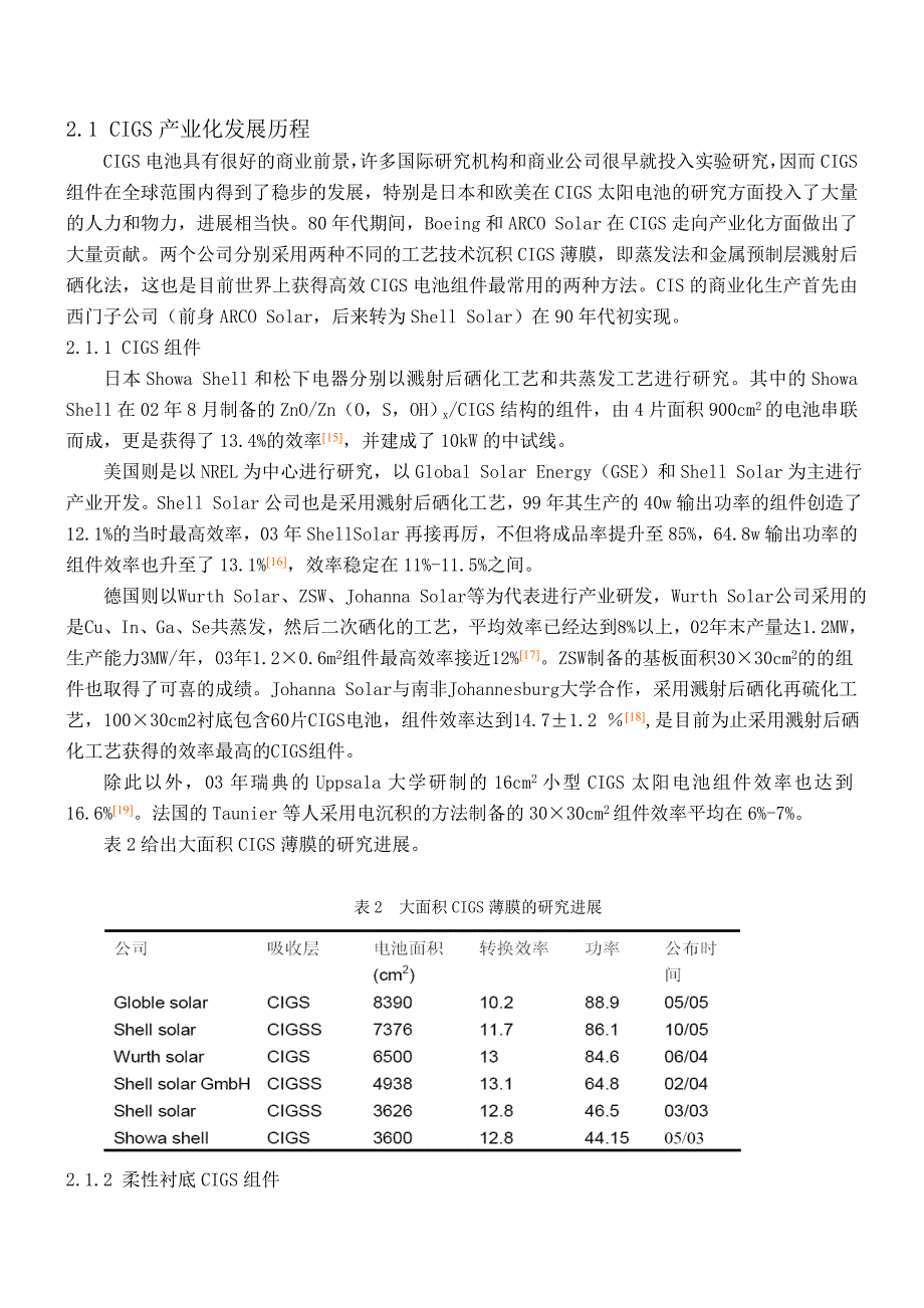 CIGS薄膜太阳电池产业化分析报告_第3页