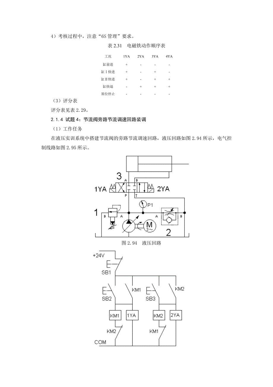 液(气)压系统装调模块_第5页