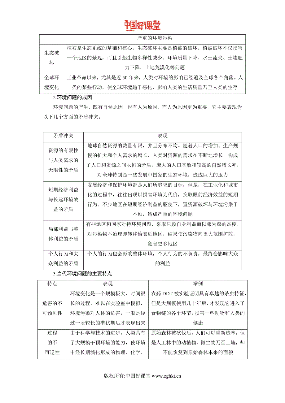 2016-2017新课标创新全国地理总复习    选修六 环境保护_第2页