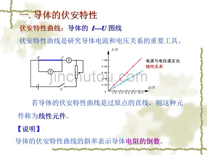 高中物理 2-2《对电阻的进一步研究》课件 粤教版选修3-1_第2页