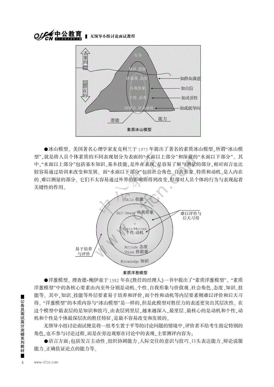 “专业化”面试时代一次通过的首选图书 公务员面试高分突破系列教材 无领导小组讨论面试教程10%_第4页