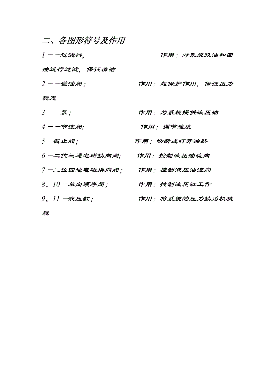 任务一    多缸顺序专用铣床液压传动系统的分析与仿真1_第2页