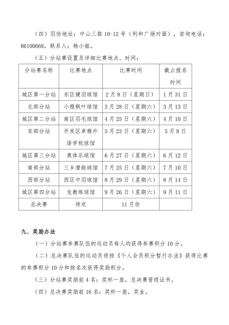 2015年“5A驾协杯”羽毛球混合团体赛_第5页