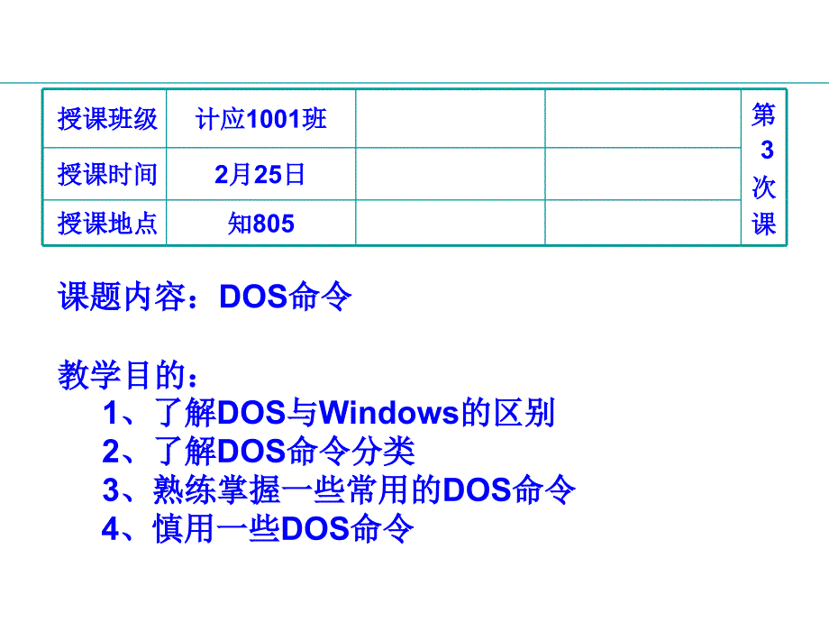 常用DOS命令的使用_第2页