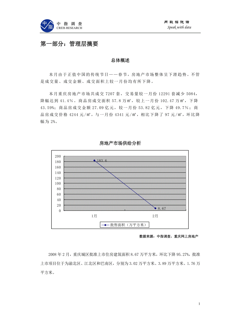 重庆房地产二月月度报告_第2页