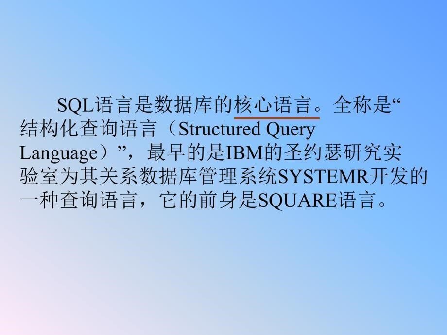 关系数据库标准语言sql语言基础_第5页