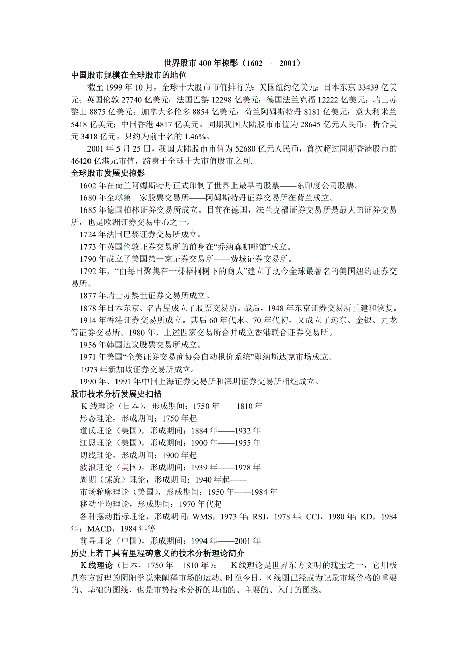 全球股市发展史掠影_第1页