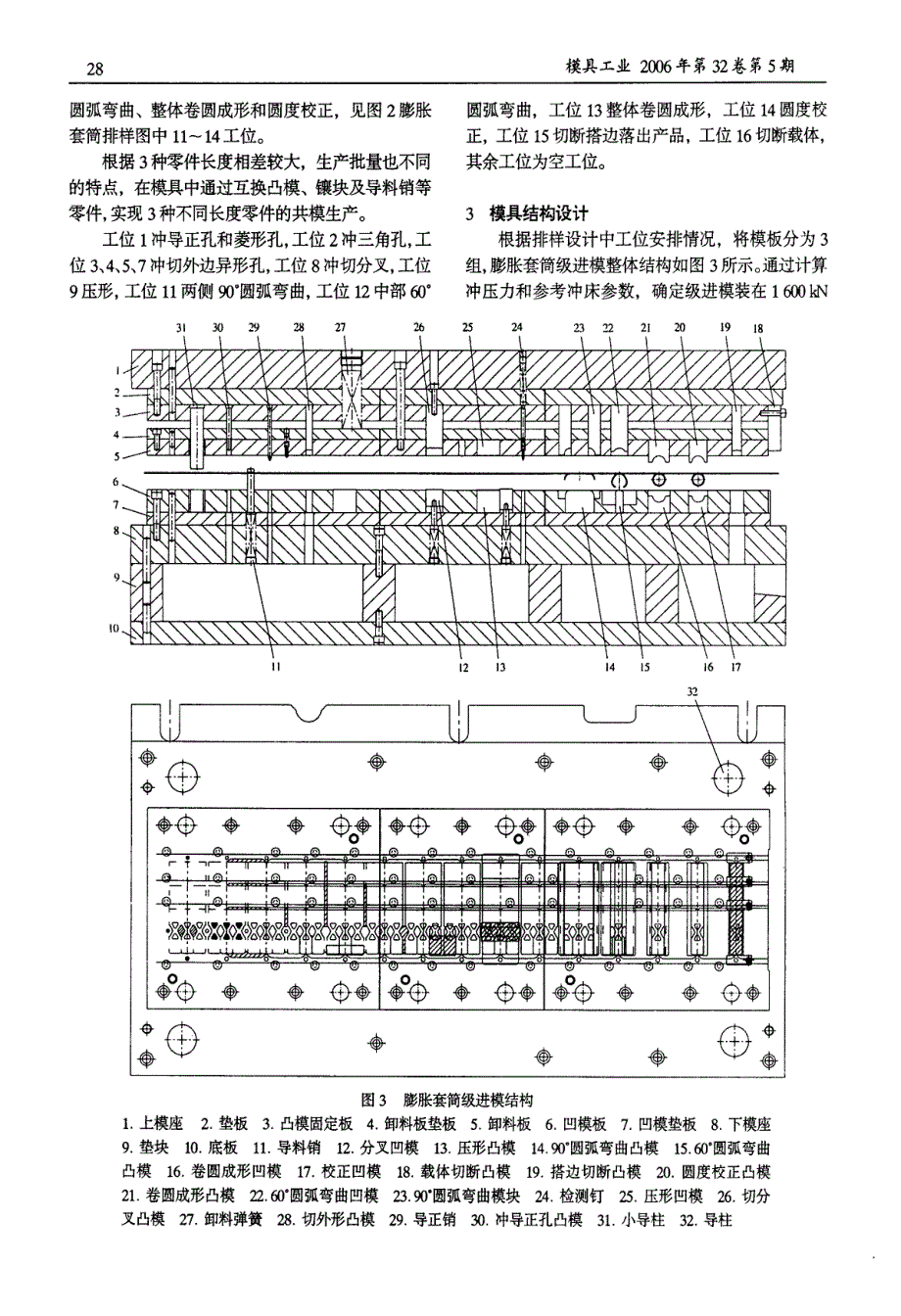 膨胀套筒级进模设计_第3页