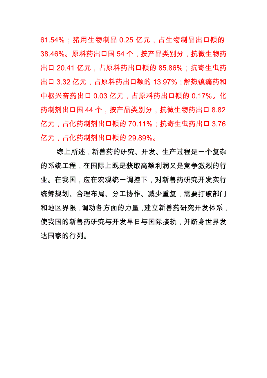 新兽药国内外技术、产业发展状况和趋势_第4页