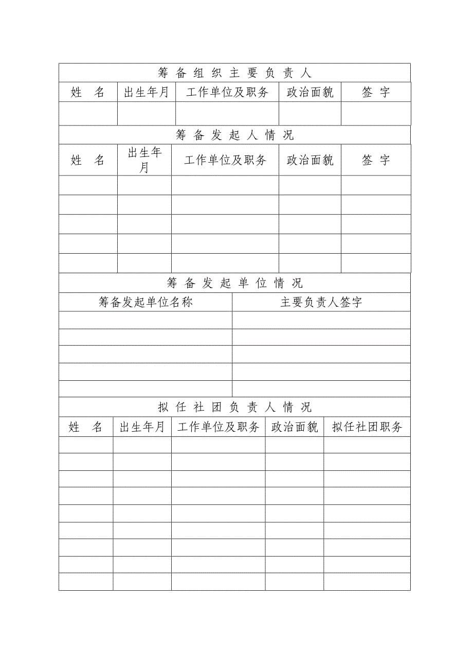 社团筹建成立须知【精品文档-doc】_第5页