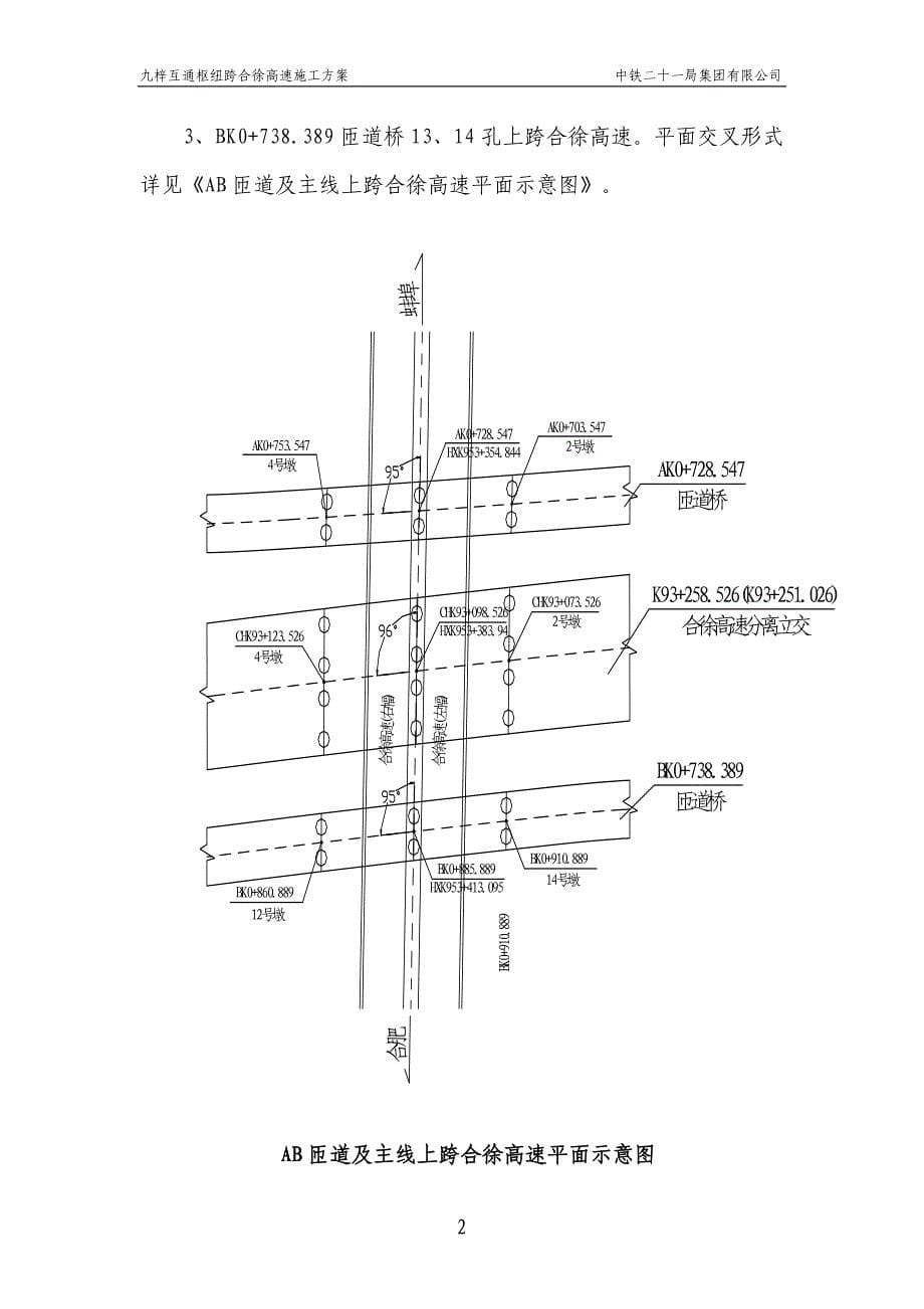 高速公路枢纽互通立交跨高速施工方案_第5页