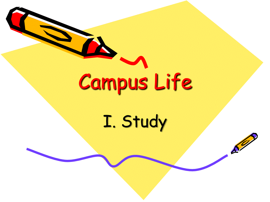 英语口语话题 campus life_第3页