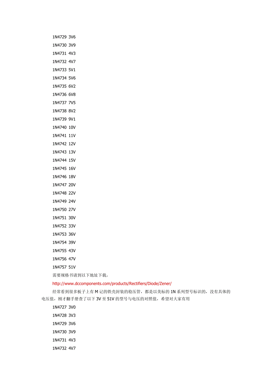 稳压二极管型号对照表 - 全球排名第一的电源行业权威门户网站_电源网_第2页