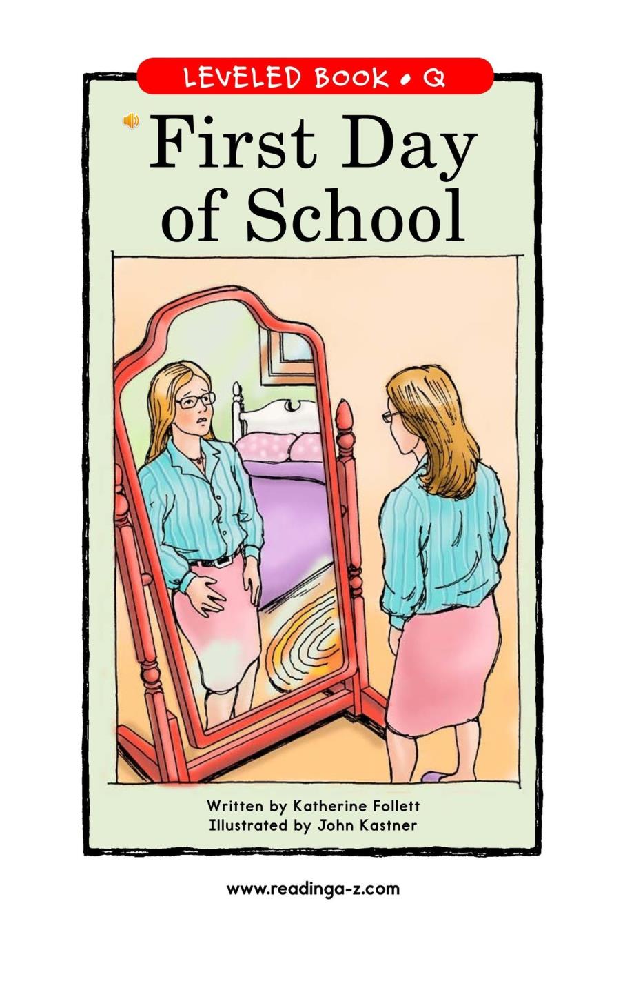 英语阅读读本-First Day of School_第1页